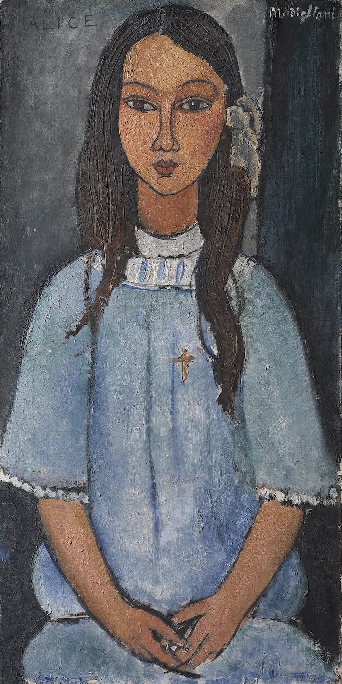 Alice, 1918 by Amedeo Modigliani