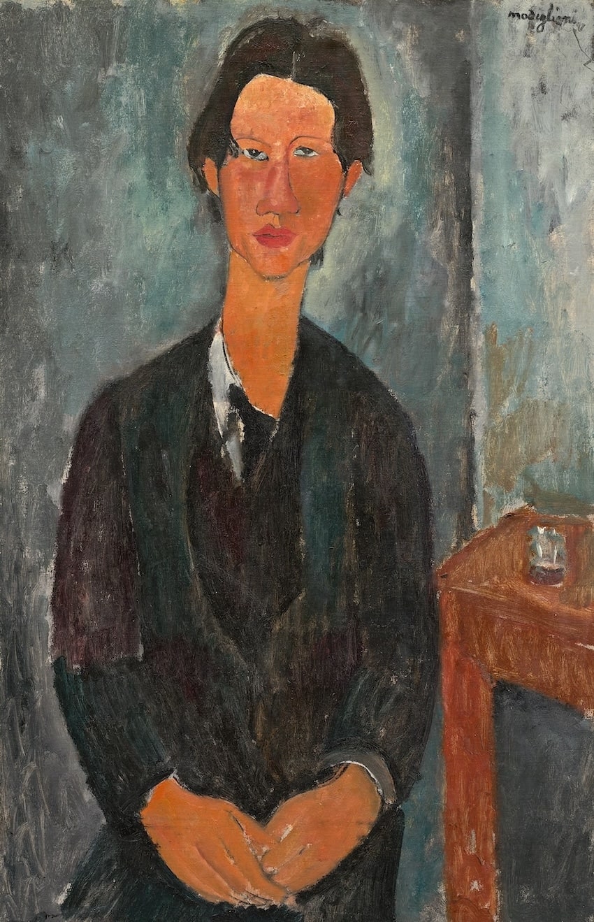 Chaim Soutine, 1916 by Amedeo Modigliani