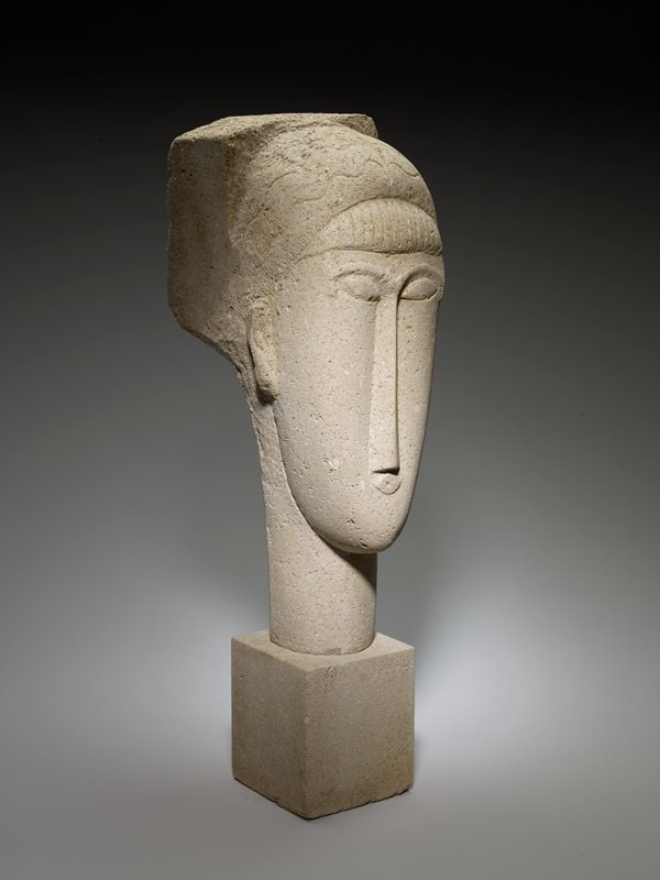 Head, 1912 by Amedeo Modigliani