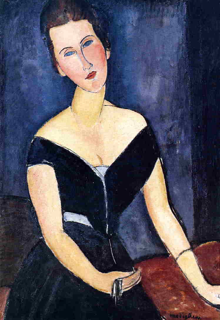 Madame Georges van Muyden, 1917 by Amedeo Modigliani