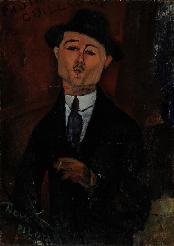 Paul Guillaume, Novo Pilota, 1915 by Amedeo Modigliani