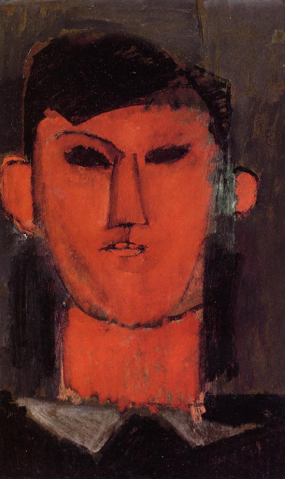 Portrait of Picasso, 1915 by Amedeo Modigliani
