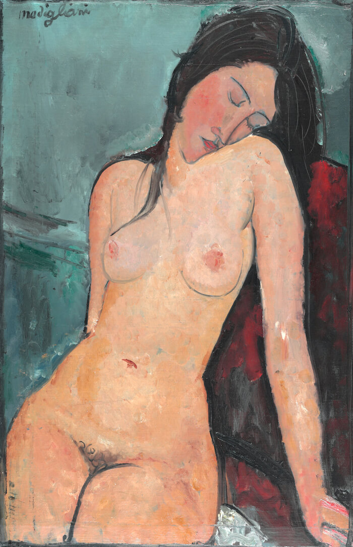 Seated Nude, 1916 by Amedeo Modigliani