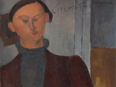 Jacques and Berthe Lipchitz by Amedeo Modigliani