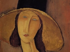 Portrait of Jeanne Hébuterne in a Large Hat, 1918 by Amedeo Modigliani