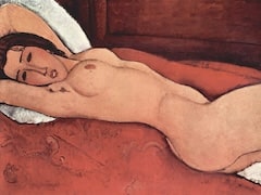 Reclining Nude, 1917 by Amedeo Modigliani