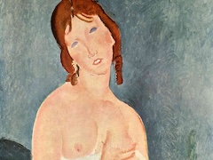 The Little Milkmaid, 1917 by Amedeo Modigliani