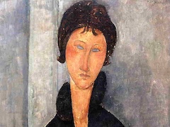 Woman with Blue Eyes by Amedeo Modigliani